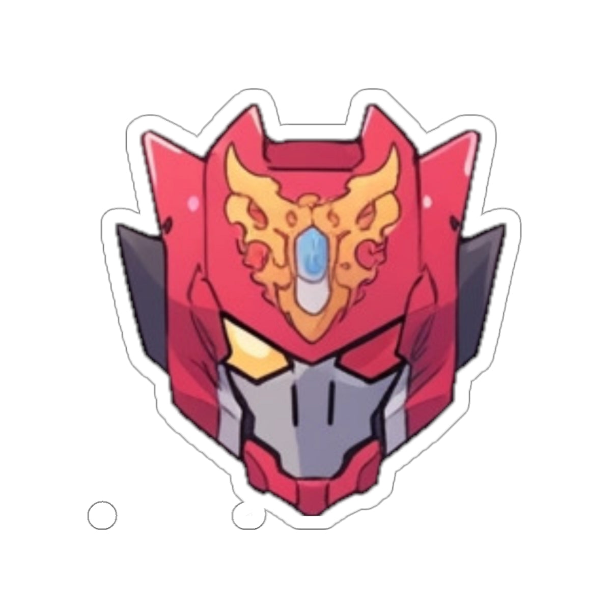 Helmet Kiss-Cut Sticker