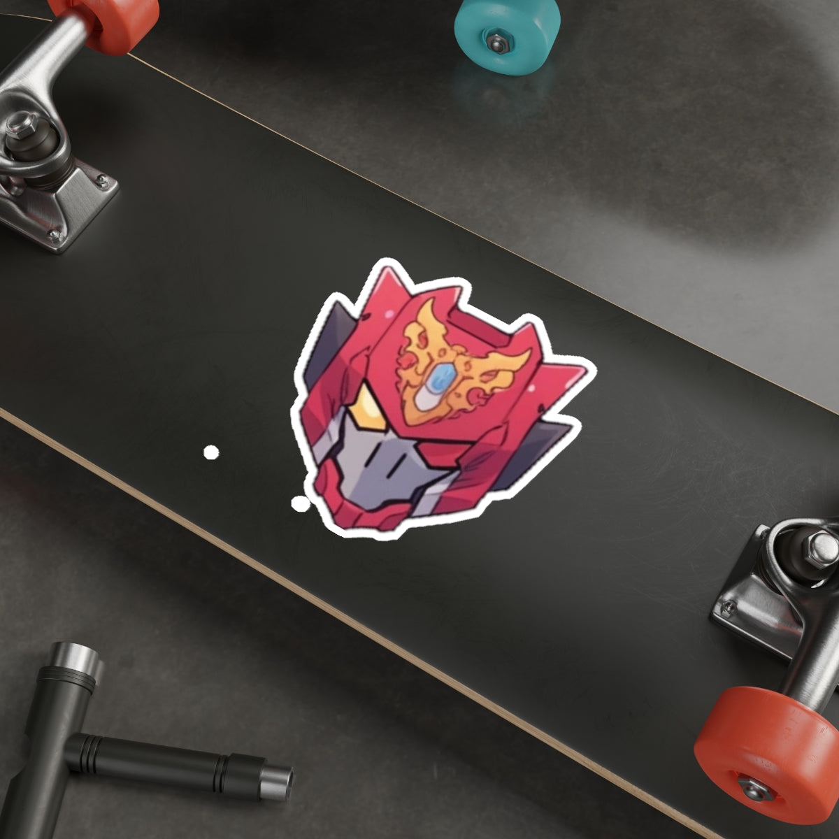 Helmet Die-Cut Sticker